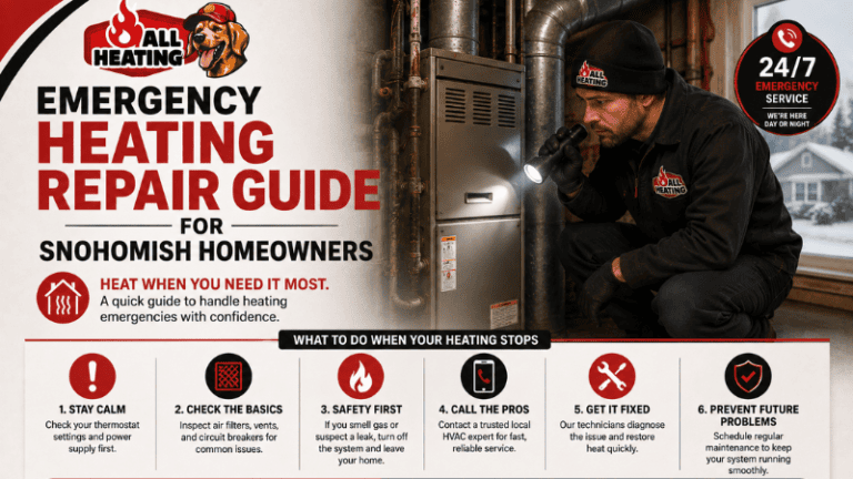 Emergency Heating Repair Guide for Snohomish Homeowners