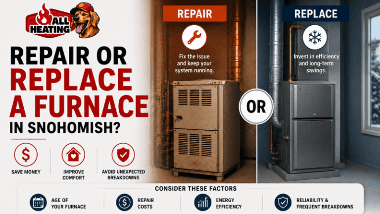 Repair or Replace a Furnace in Snohomish?