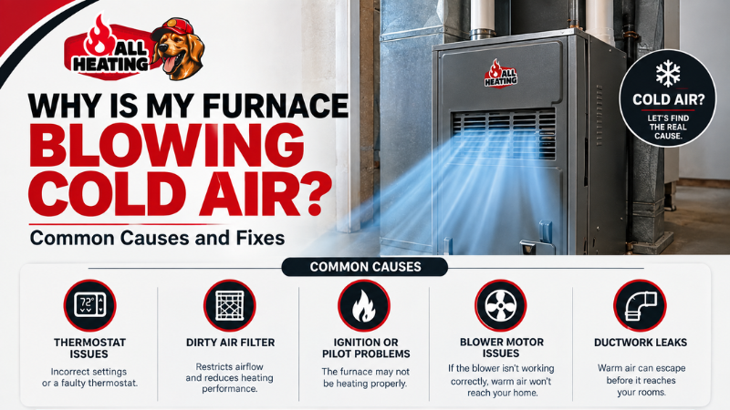 Why Is My Furnace Blowing Cold Air? Common Causes and Fixes