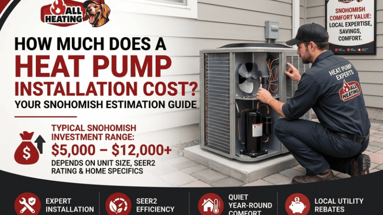 How Much Does Heat Pump Installation Cost in Snohomish?