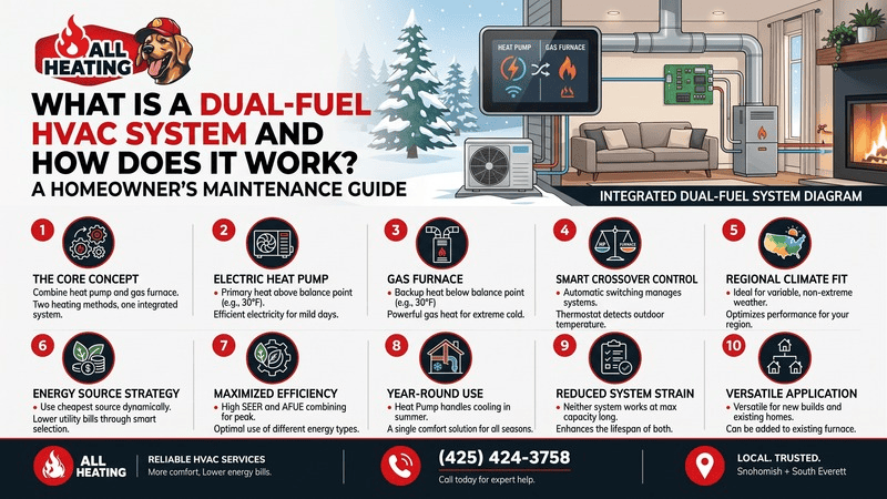 What Is a Dual-Fuel HVAC System and How Does It Work?