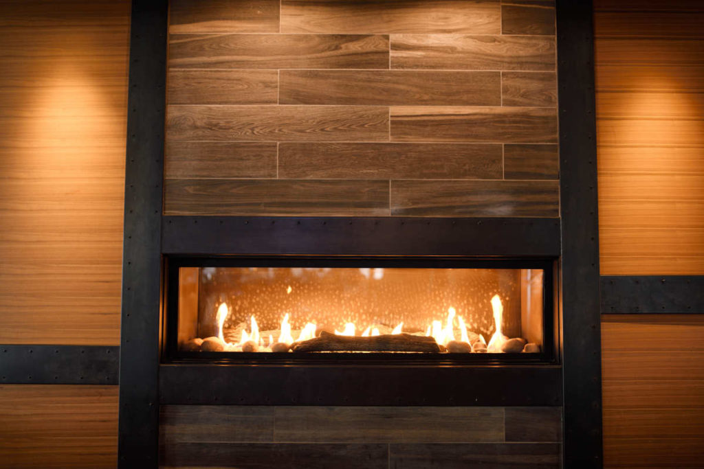 Gas fireplace installation in Snohomish, Washington All Heating