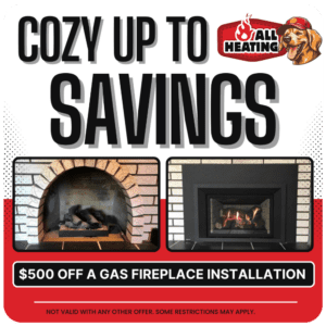 $500 Fireplace Installation or Replacement